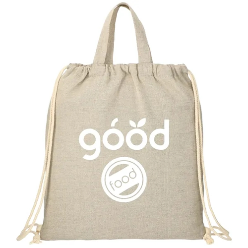 Main photo of Recycled 4oz Cotton Drawstring Bag