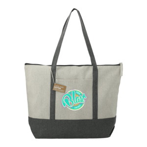 Photo of Repose 10oz Recycled Cotton Zippered Tote