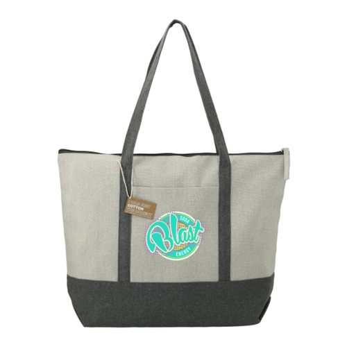Main photo of Repose 10oz Recycled Cotton Zippered Tote