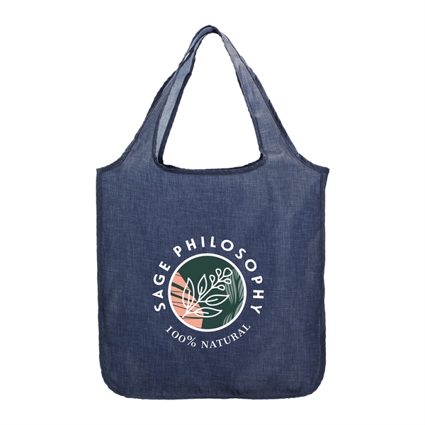Navy color option for Ash Recycled Pet Large Shopper Tote