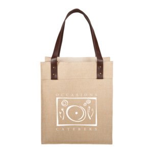 Photo of Westover Premium Jute Grocery Tote