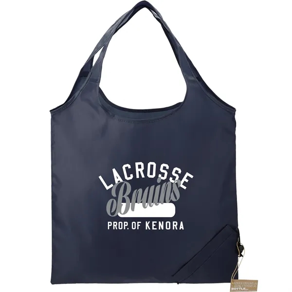 Navy (Ny) color option for Bungalow Rpet Foldable Shopper Tote