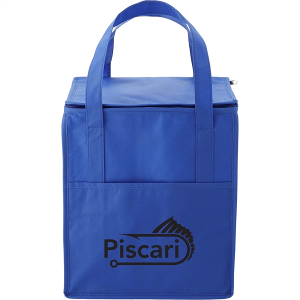 Royal (Ryl) color option for Hercules Flat Top Insulated Grocery Tote