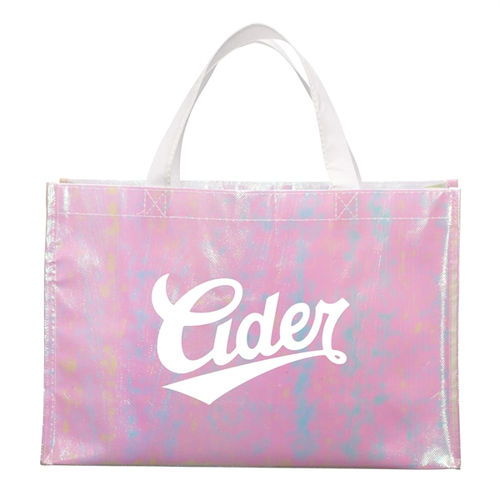 Main photo of Iridescent Non Woven Shopper Tote