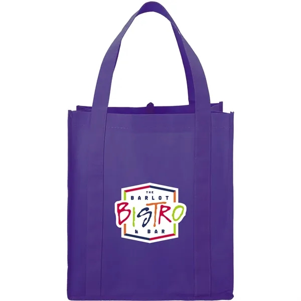 Purple (Pu) color option for Hercules Non Woven Grocery Tote