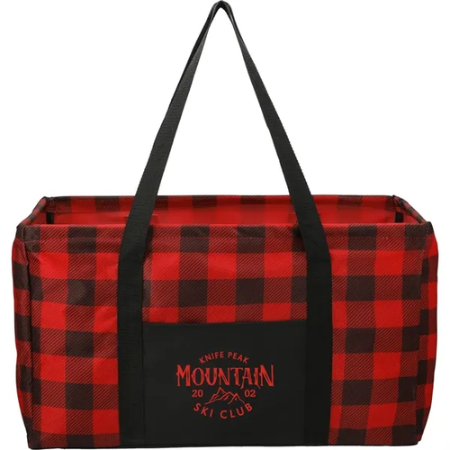 Main photo of Buffalo Plaid Utility Tote