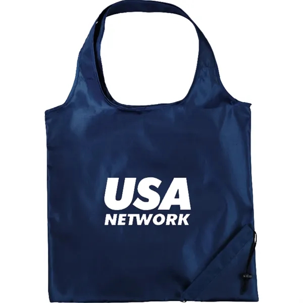 Navy Blue (Nbl) color option for Bungalow Foldaway Shopper Tote