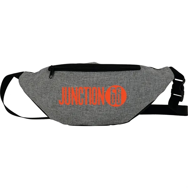 Graphite (Ga) color option for Polyester Hipster Fanny Pack