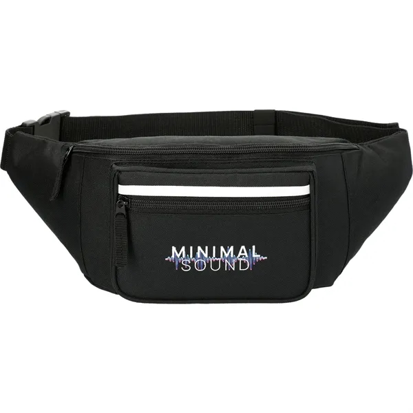 Black (Bk) color option for Journey Fanny Pack