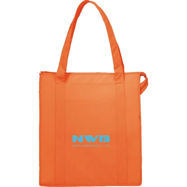 Orange (Or) color option for Hercules Insulated Grocery Tote Bag