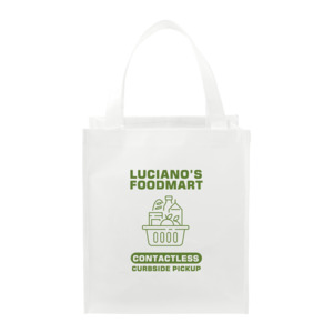 Photo of Double Laminated Wipeable Grocery Tote
