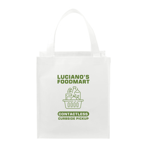 Photo of Double Laminated Wipeable Grocery Tote