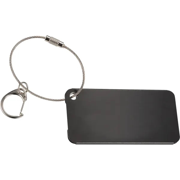 Black (Bk) color option for Aluminum Identification Tag