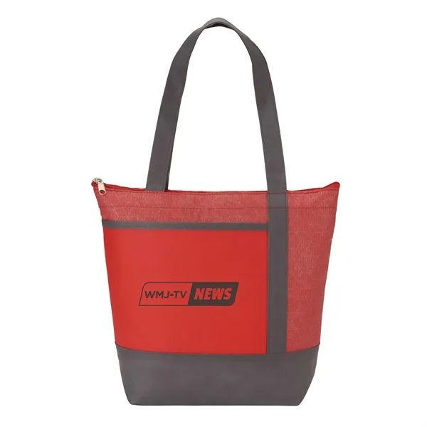 Red (Rd) color option for Chrome 9 Can Non Woven Insulated Cooler Lunch Bag