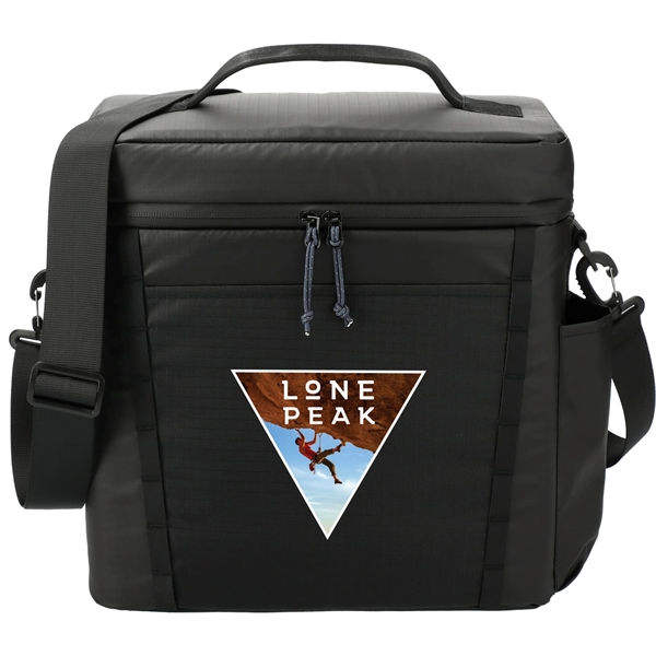 Black (Bk) color option for Nbn Recycled Outdoor 15 Can Cooler