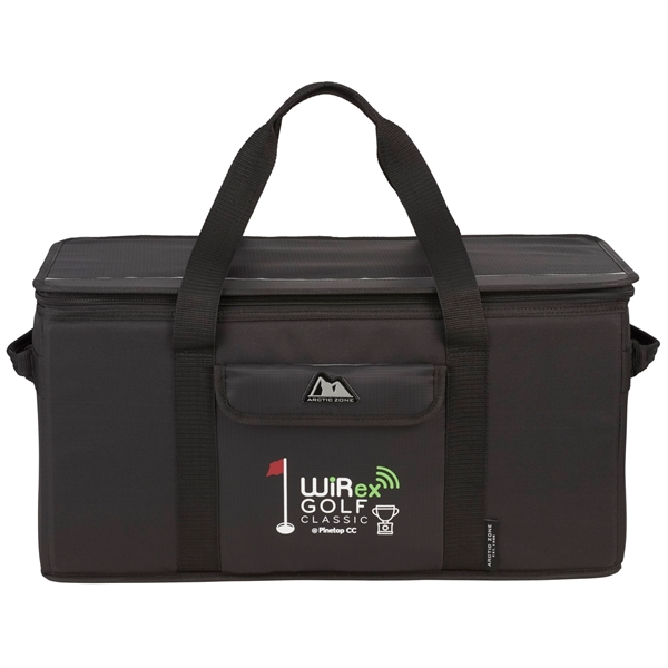 Black (BK) color option for Arctic Zone® 64 Can Knockdown Cooler