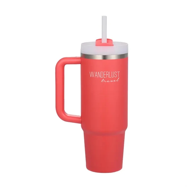 Hot Coral color option for Stanley Quencher H2.O Flow State™ Tumbler 30 Oz