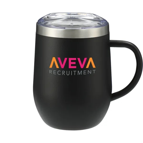 Black (Bk) color option for Brew Copper Vacuum Insulated Mug 12oz