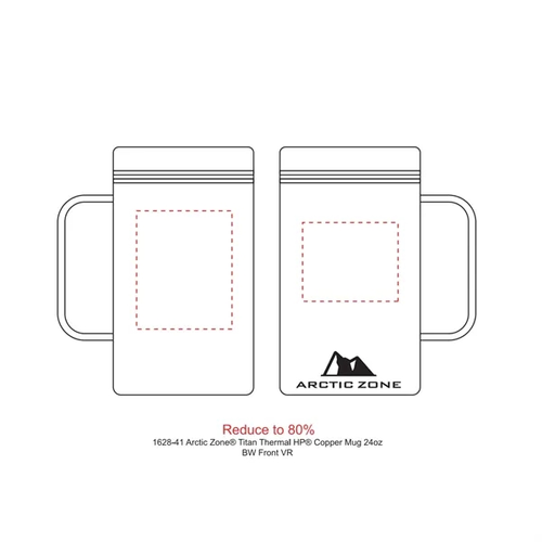 Main photo of Arctic Zone® Titan Thermal Hp® Copper Mug 24oz