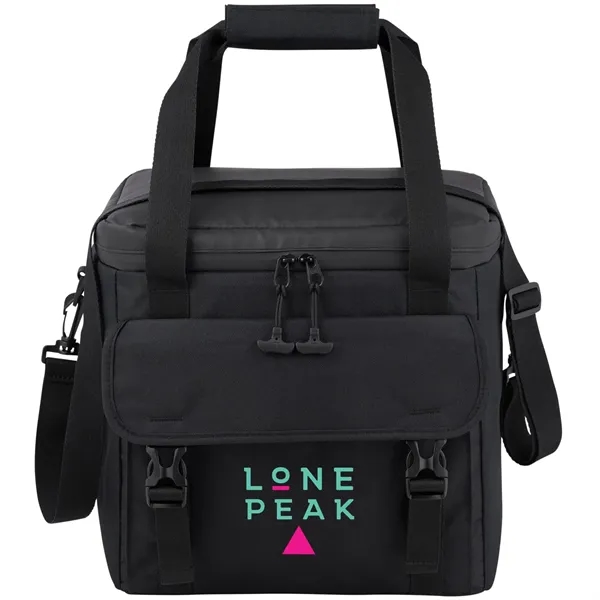 Black (Bk) color option for Alfresco Recycled 24 Can Event Cooler
