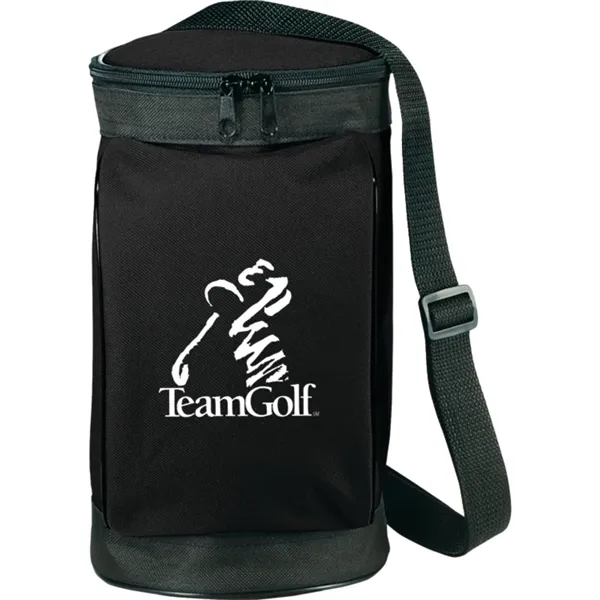 Black (Bk) color option for Golf Bag 6 Can Event Cooler
