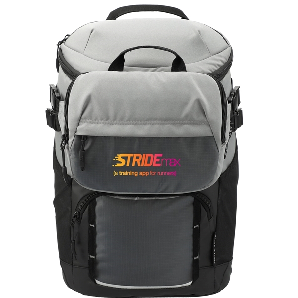 Gray (Gy) color option for Arctic Zone® Repreve® Backpack Cooler With Sling