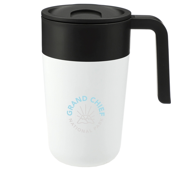 White (Wh) color option for Sigrid 16oz Eco Mug With Recycled Plastic