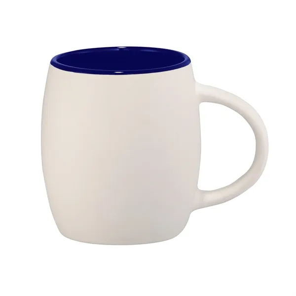 Wblue(Wbl) color option for Hearth Ceramic Mug With Wood Lid/Coaster 15oz