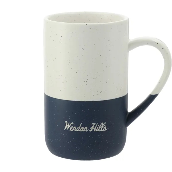 Navy (Ny) color option for Speckled Wayland Ceramic Mug 13oz