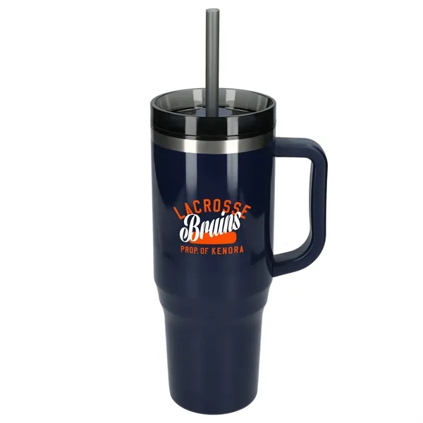 Navy color option for Thor 40 Oz Eco Friendly Straw Tumbler