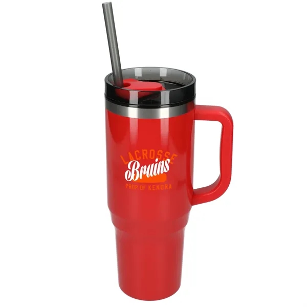 Red color option for Thor 40 Oz Eco Friendly Straw Tumbler