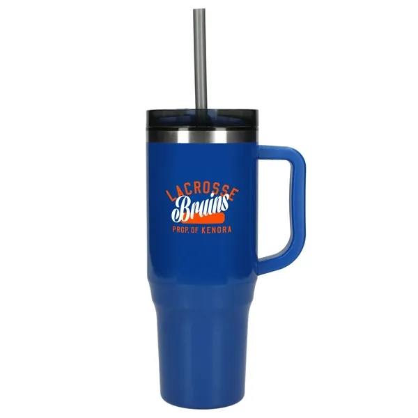 Royal color option for Thor 40 Oz Eco Friendly Straw Tumbler