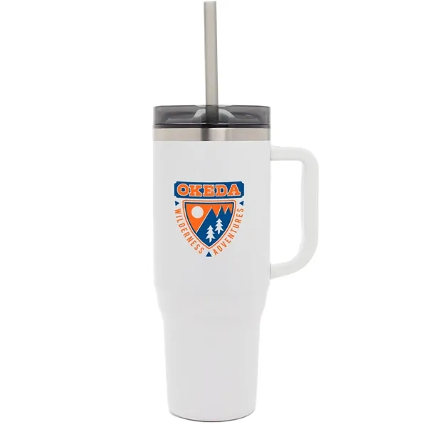 White (Wh) color option for Thor 40 Oz Eco Friendly Straw Tumbler