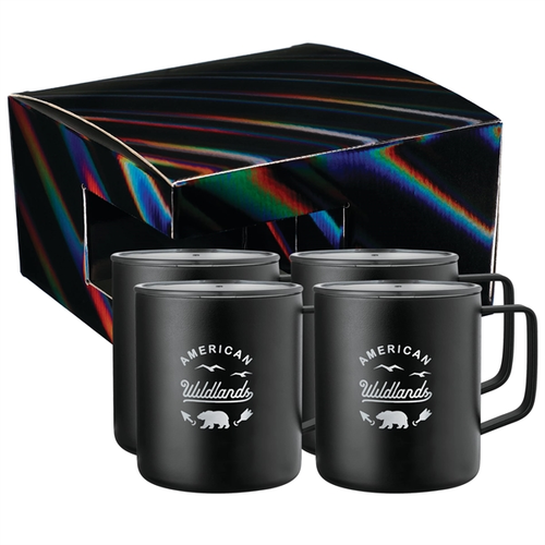 Main photo of Rover Camp Mug 14oz 4 In 1 Gift Set