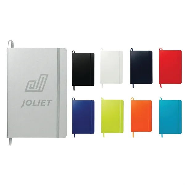 Silver (Sl) color option for 5.5" X 8.5" Fsc Mix Ambassador Hardcover Bound Journal Book®