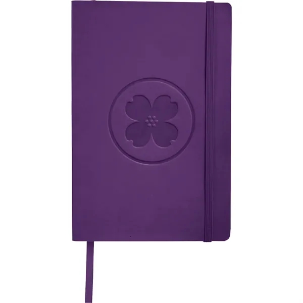 Purple (Pp) color option for 8.0" H X 5.5" W Fsc Mix Pedova™ Ultra Hyde Soft Bound Journal Book®