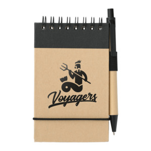 Photo of 5" X 4" Recycled Spiral Jotter With Pen