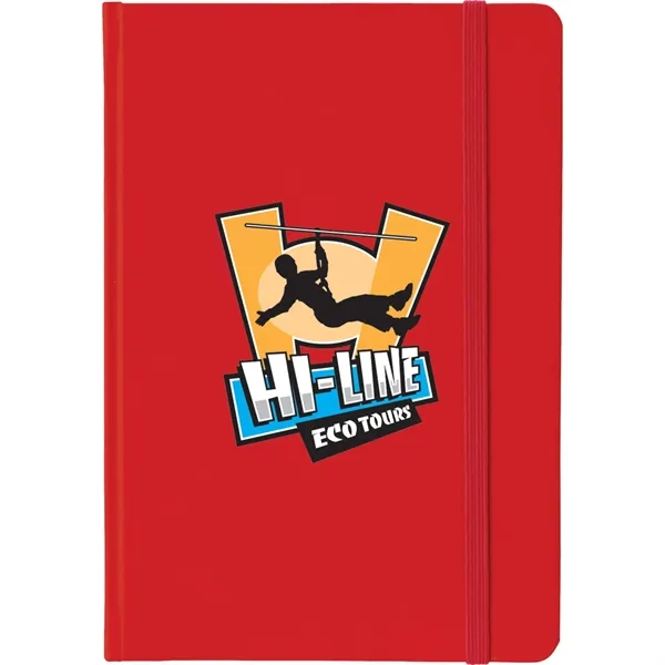 Red (Rd) color option for 5" X 7" Large Rainbow Notebook