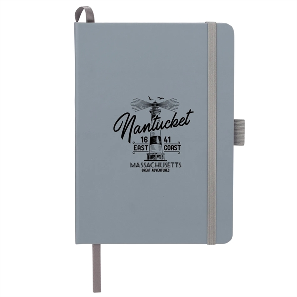 Gray (Gy) color option for 5” X 7” Fsc Mix Prism Notebook