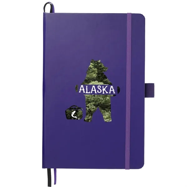 Purple (Pp) color option for 5.5" X 8.5" Fsc® Mix Bound Journal Book
