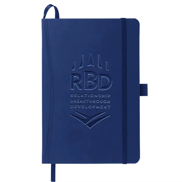 Blue (Bl) color option for 5.75" X 8.5" Pedova™ Pocket Bound Journal Book®
