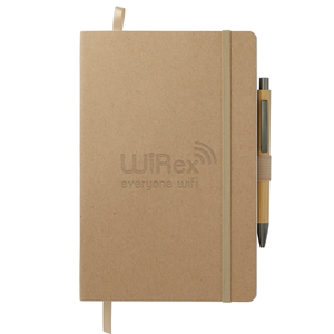 Photo of 5.5" X 8.5" Fsc Mix Stone Bound Journal Book Set