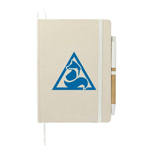 Photo of 5" X 7" Organic Cotton Bound Notebook W/Pen