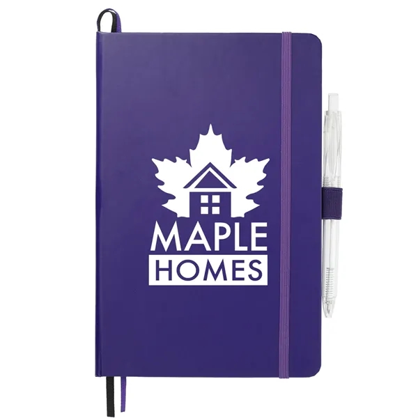 Purple (Pp) color option for 5.5" X 8.5" Fsc® Mix Bound Journal Book Set