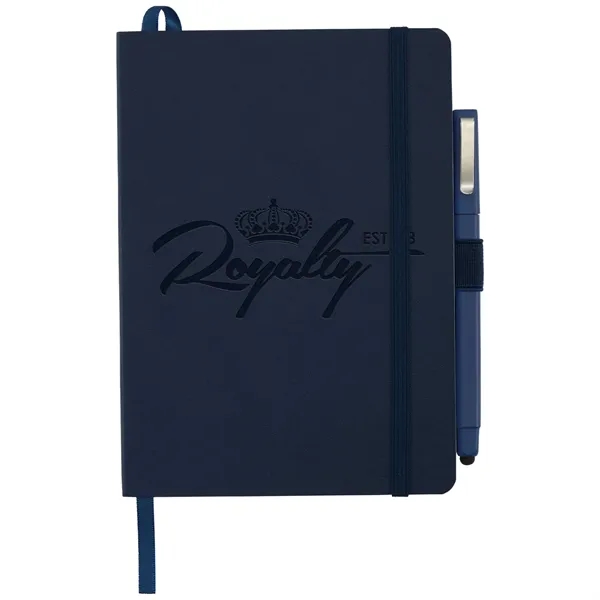 Navy (Ny) color option for 5" X 7" Firenze Soft Bound Journal Book® Bundle Set