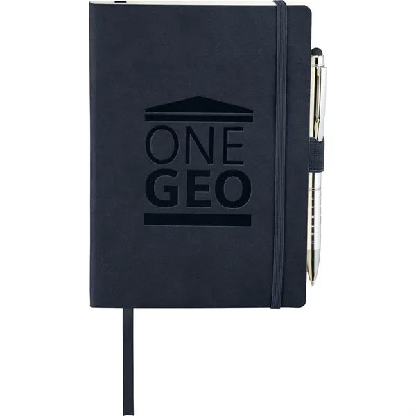 Navy (Ny) color option for 5" X 7" Revello Soft Bound Journal Book