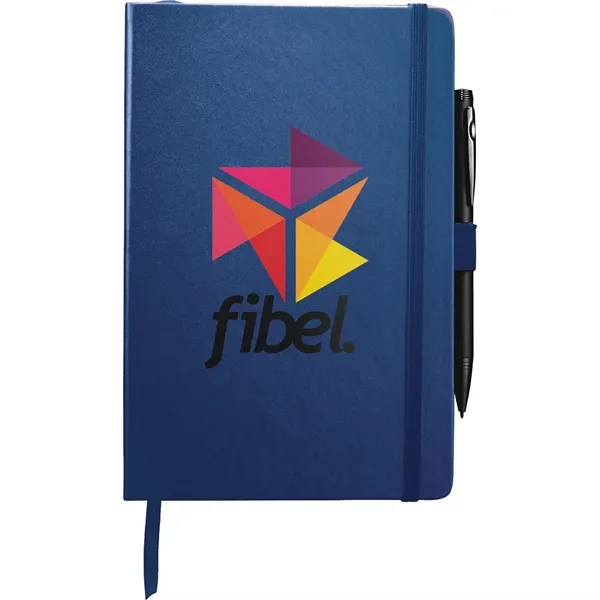 Navy (NY) color option for 5.5" X 8.5" Fsc Mix Nova Bound Journal Book®