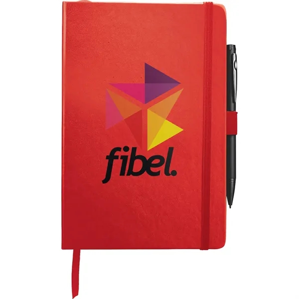 Red (Rd) color option for 5.5" X 8.5" Fsc Mix Nova Bound Journal Book®