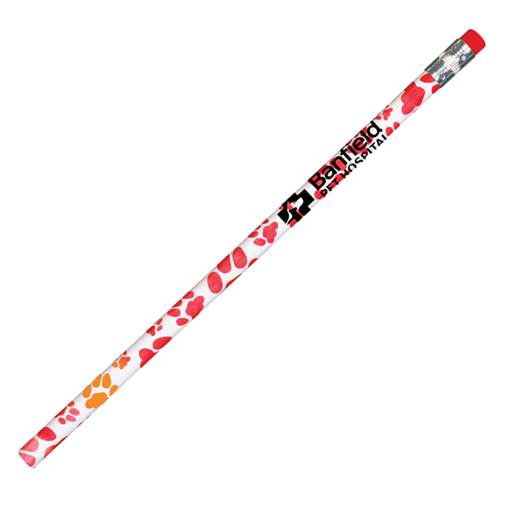 Red To Orange color option for Paw Print Mood Pencil