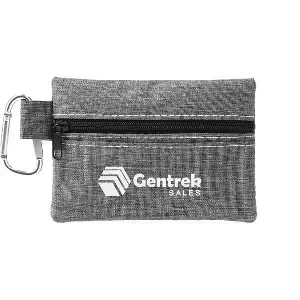 Graphite (Ga) color option for Zippered 20 Piece First Aid Pouch